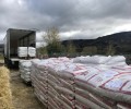 Foto de La Diputación distribuye 93 toneladas de pienso para los ganaderos afectados por el fuego de La Paramera