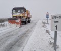 Foto de Casi 300 kilómetros de la red provincial, tratados este sábado para hacer frente a la nieve