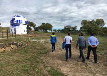 La Diputación se interesa por el modelo de desarrollo del astroturismo en la provincia de Badajoz (2º Fotografía)