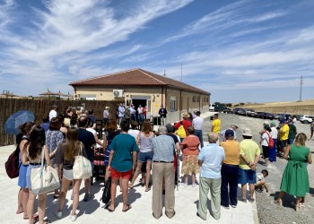 Santa María del Cubillo estrena piscina construida con el Plan Extraordinario de la Diputación (3º Fotografía)