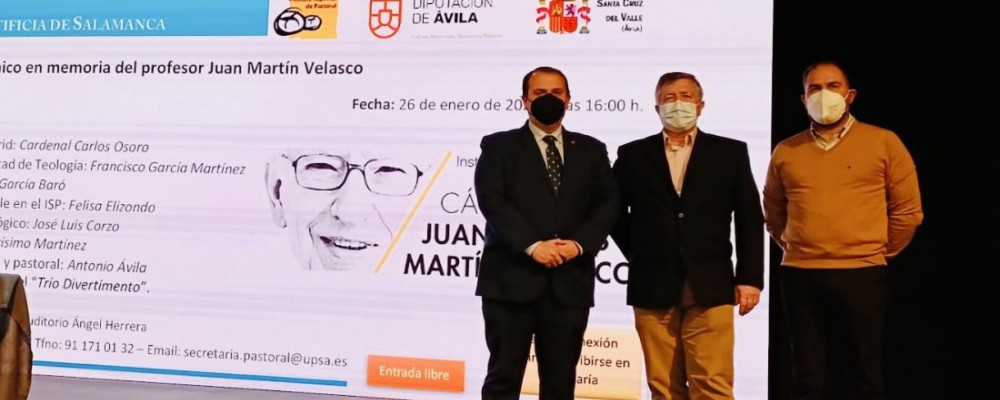 La cátedra Juan de Dios Martín Velasco, en la XXXI Semana de la Teología de la UPSA