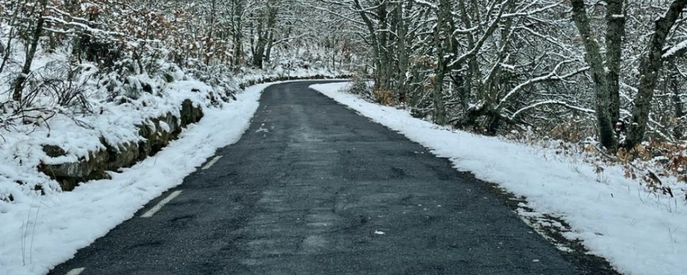 El episodio de nieve se cierra con 374 km de carreteras provinciales tratados y 90 toneladas de fundentes esparcidas