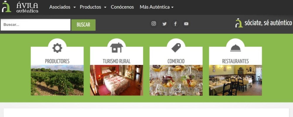 A licitación la gestión y explotación de la tienda online de Ávila Auténtica
