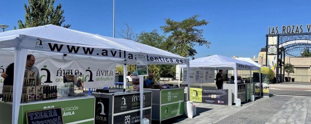 Ávila Auténtica sigue aumentando su presencia en Madrid en el Mercado de Productores de Alcobendas