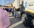 Foto de La Diputación y el Consorcio Provincial Zona Norte, en la campaña de Ecovidrio para reciclar vidrio y reforestar