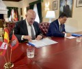 Foto de La Diputación y la Junta firman el Fondo de Cohesión Territorial en beneficio de las entidades locales y el desarrollo económico y social de la provincia