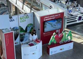 La Diputación continúa sus acciones promocionales turísticas en centros comerciales de Madrid (2º Fotografía)
