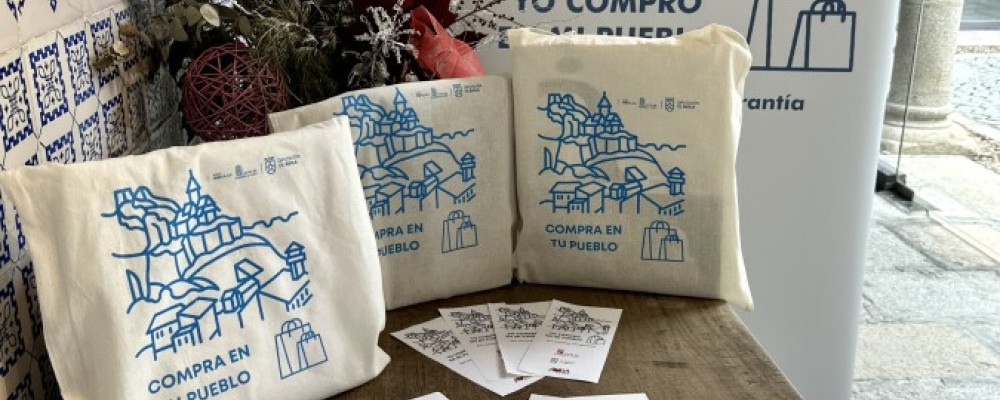 Continúa a buen ritmo la campaña ‘Compra en tu pueblo’ que fomenta el comercio en los municipios abulenses