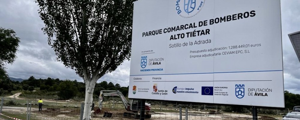 Tres de los cinco parques comarcales de bomberos de la Diputación ya están en obras