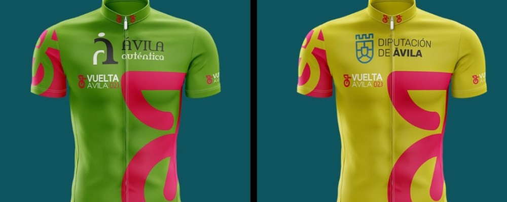 La Diputación patrocina dos maillots de la Vuelta a Ávila en el regreso de la ronda ciclista tras tres años