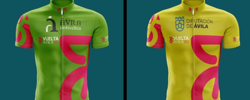 La Diputación patrocina dos maillots de la Vuelta a Ávila en el regreso de la ronda ciclista tras tres años