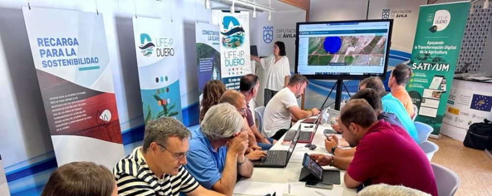 La app SATIVUM llega a dos nuevos municipios gracias a la Diputación en el marco del Life IP Duero