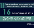 Foto de Las jornadas de Heráldica, Genealogía y Vexilología de la Diputación, este sábado en el Palacio de Polentinos