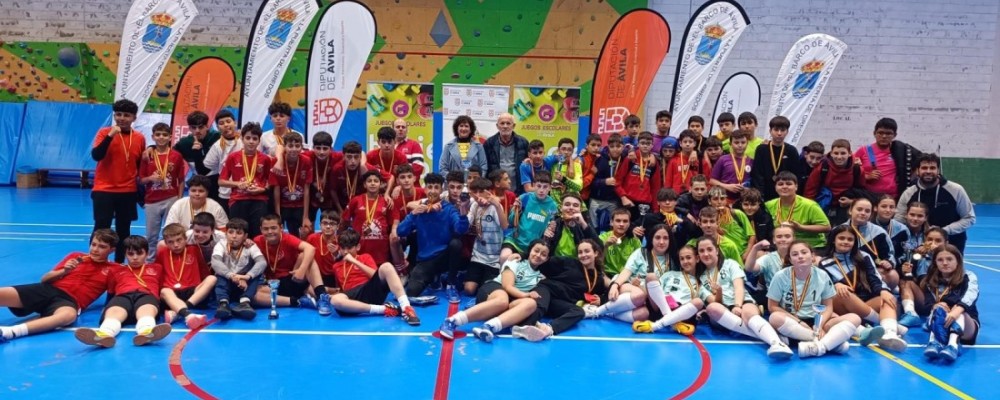 El Barco de Ávila acogió la final de Fútbol sala de los Juegos Escolares Provinciales con 80 participantes