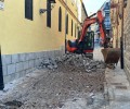 Foto de La Diputación, sorprendida por el levantamiento del tramo arreglado de la calle de Jimena Blázquez
