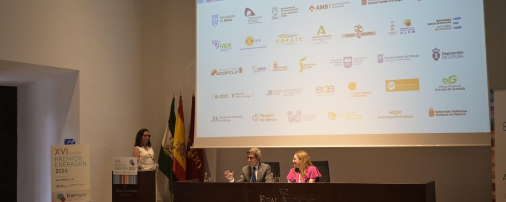 La Diputación, socia de uno de los proyectos reconocidos en los Premios Eneragen 2025