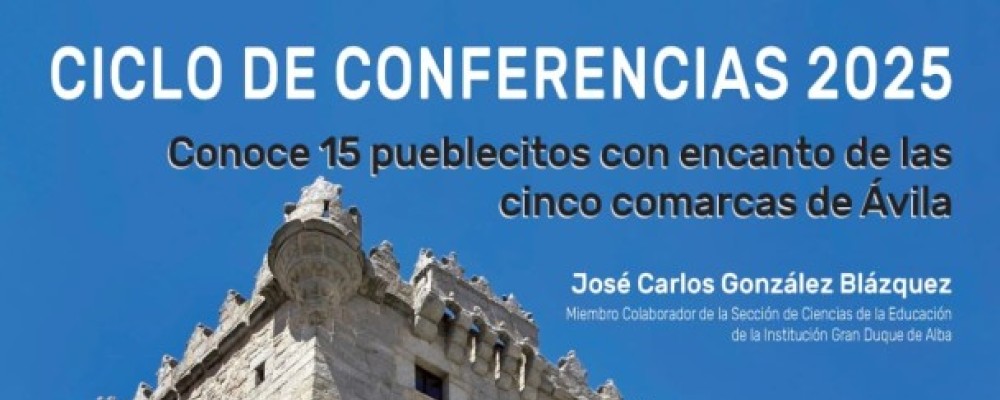La segunda conferencia del Ciclo 2025 de la IGDA, sobre el encanto de quince pueblos de las cinco comarcas