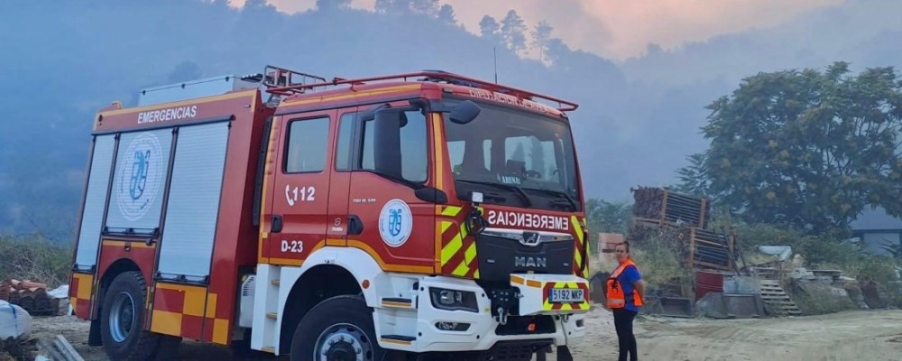 La Diputación valora el “impresionante trabajo y despliegue que ha permitido el control del fuego en el Tiétar”