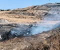 Foto de Extinguido un incendio en la zona de enseres del CTR de Urraca-Miguel