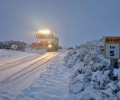 Foto de 70 toneladas de fundentes esparcidas este martes por el dispositivo de vialidad invernal de la Diputaci&oacute;n