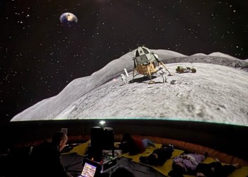 Stellarium Ávila refuerza su presencia en el Programa Naturávila con la proyección de una película 360º sobre el cielo oscuro abulense (2º Fotografía)