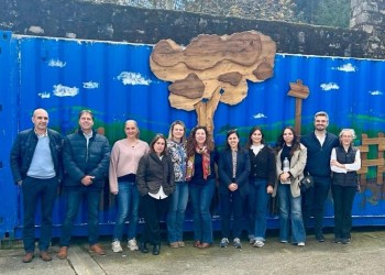 La Diputación conoce de primera mano el piloto del proyecto Circular Ecosystems en Las Batuecas