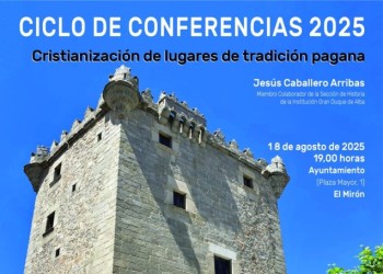 El Mirón acoge la conferencia ‘Cristianización de lugares de tradición pagana’, de Jesús Caballero