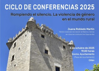La violencia de género en el medio rural centra la conferencia del ciclo de la IGDA en Cillán