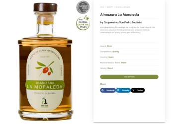 Londres, China, Mónaco y Córdoba se rinden a la calidad del AOVE de la Cooperativa San Pedro Bautista