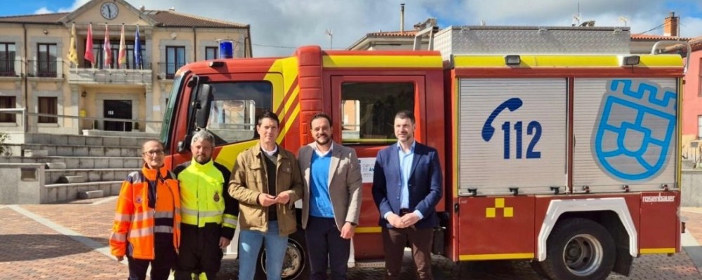 La Diputaci&oacute;n cede el uso de una automboba a la Agrupaci&oacute;n de Protecci&oacute;n Civil de Maello