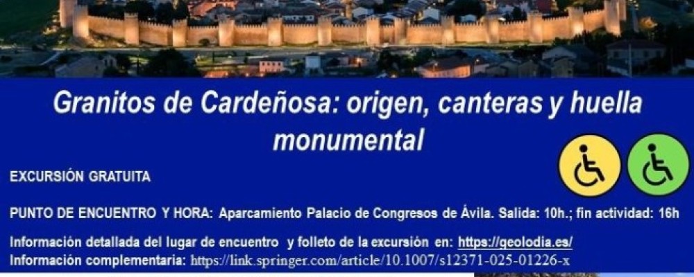 La Diputaci&oacute;n colabora con el &lsquo;Geolod&iacute;a&rsquo;, la fiesta de la Geolog&iacute;a que se celebra en Carde&ntilde;osa y la capital