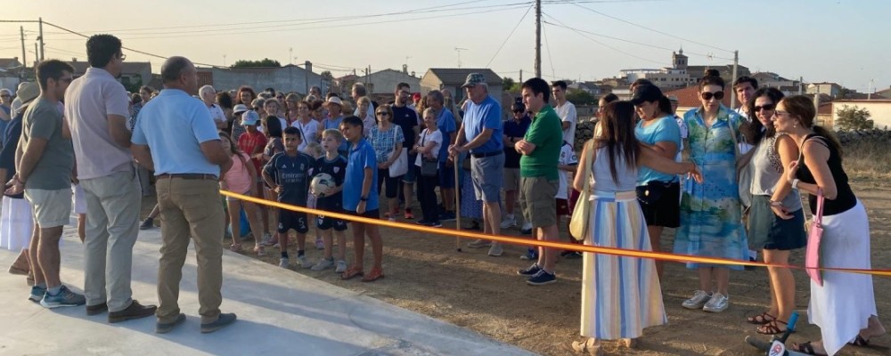 San Miguel de Serrezuela estrena la primera fase de su polideportivo gracias a la inversi&oacute;n de la Diputaci&oacute;n
