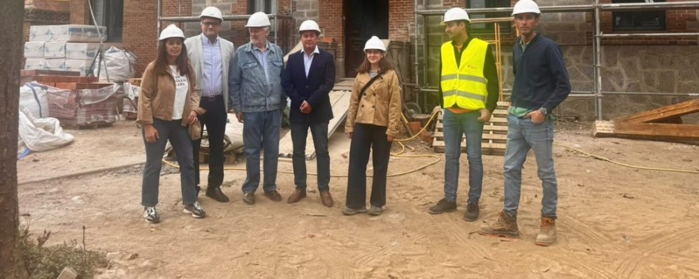 El equipamiento de los nuevos espacios del Palacete Nebreda centra la visita del vicepresidente a la obra