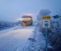 Foto de El operativo de vialidad invernal trabaja frente al hielo en las primeras horas del martes
