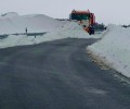 Foto de El dispositivo de vialidad invernal limpia de nieve 690 kilómetros de la red de carreteras provinciales