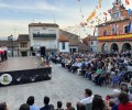 Foto de El presidente asiste al estreno del himno de San Juan de la Nava, que rinde homenaje a la tradici&oacute;n dulzainera