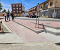 Mejorada la accesibilidad de una zona de la travesía de Fontiveros junto al parque infantil