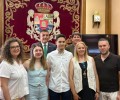 Cinco enfermeros del Centro Infantas toman posesión como funcionarios de carrera de la Diputación
