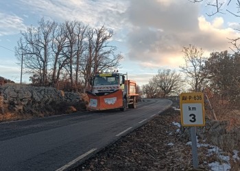 Las fuertes heladas previstas para las pr&oacute;ximas horas centran los trabajos del operativo de vialidad invernal