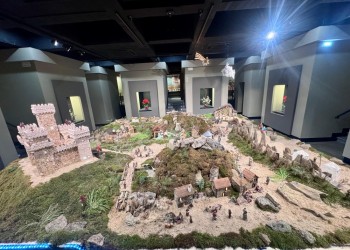 El belén de la Diputación repite los casi 23.000 visitantes entre el 4 de diciembre y el 5 de enero