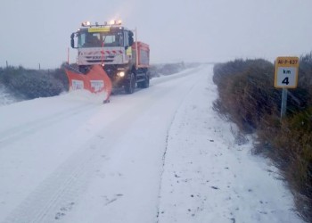 El dispositivo de vialidad invernal trata 786 kilómetros de carreteras con cien toneladas de sal (2º Fotografía)