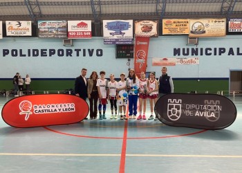 Espect&aacute;culo y &eacute;xito de p&uacute;blico en el Torneo Auton&oacute;mico de Minibasket celebrado en Ar&eacute;valo (2&ordm; Fotograf&iacute;a)