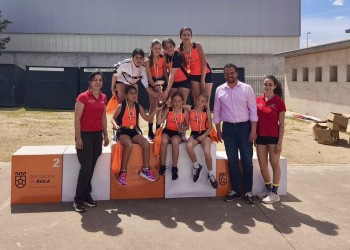 Arenas gana la final de Voleibol femenino y El Barco de &Aacute;vila, la de Atletismo de los Juegos Escolares (3&ordm; Fotograf&iacute;a)