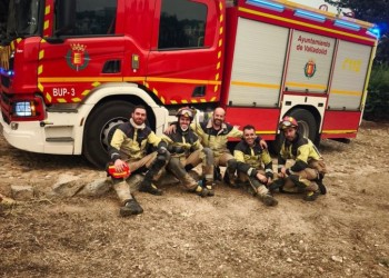 La Diputación agradece y reconoce la “impresionante ayuda” recibida por la provincia contra el incendio de Burgohondo