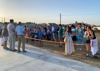 San Miguel de Serrezuela estrena la primera fase de su polideportivo gracias a la inversión de la Diputación