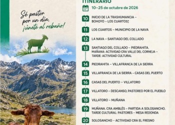 Las cabras guisandesas de la Diputación trashuman hacia Madrid para difundir el valor del pastoreo (4º Fotografía)