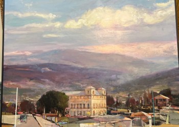 Guillermo Masedo gana el 47º Premio Gredos de Pintura del Ayuntamiento de Arenas de San pedro con el apoyo de la Diputación (3º Fotografía)