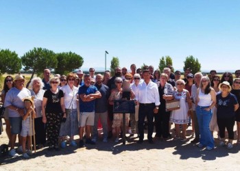 Nava de Arévalo y Palacios Rubios inauguran un mirador estelar en homenaje a Jesús Pérez de Castro