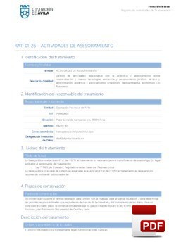 Gestión de actividades relacionadas con la asistencia y asesoramiento.