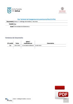 Anexo V: Catálogo de medios y recursos.